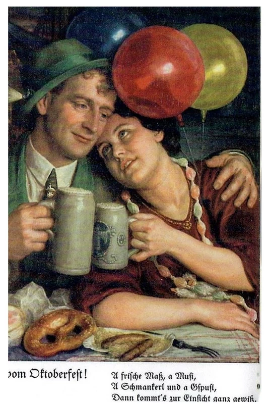 Manifesto degli anni '20 per l'Oktoberfest